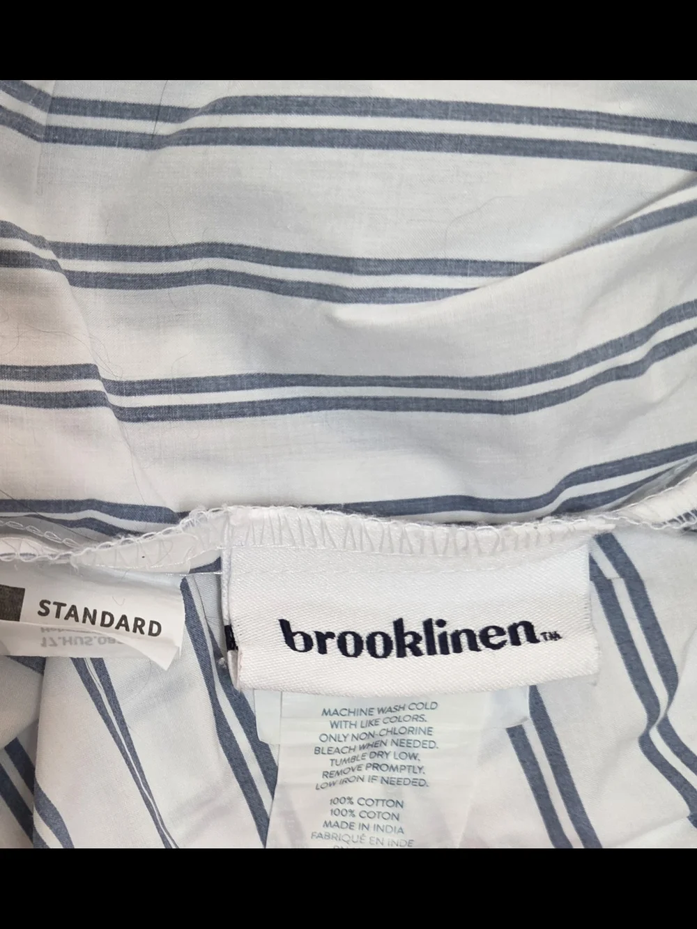 Brookslinen Queen Duvet Cover